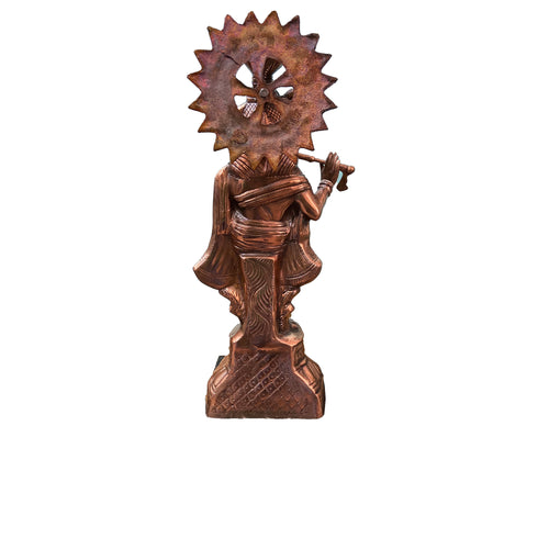Bronze Krishna Idol